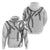 Hawaii Maile Lei Hoodie Aloha The Grey Color