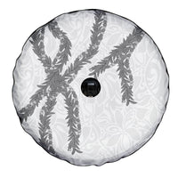 Hawaii Maile Lei Spare Tire Cover Aloha The Grey Color