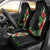 Hawaii Tropical Flowers and Leaves Car Seat Cover Tapa Pattern Colorful Mode