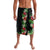 Hawaii Tropical Flowers and Leaves Lavalava Tapa Pattern Colorful Mode