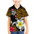 Hawaii Turtle and Tropical Flower Family Matching Mermaid Dress and Hawaiian Shirt Polynesian Pattern