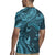 Hawaiian Manta Ray and Polynesian Tribal Tattoo Rugby Jersey Turquoise Color LT03