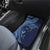 Hawaiian Manta Ray and Polynesian Tribal Tattoo Car Mats Dark Navy Color LT03