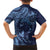 Hawaiian Manta Ray and Polynesian Tribal Tattoo Hawaiian Shirt Dark Navy Color LT03