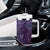 Hawaiian Manta Ray and Polynesian Tribal Tattoo Tumbler With Handle Purple Color