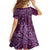 Hawaiian Manta Ray and Polynesian Tribal Tattoo Family Matching Mermaid Dress and Hawaiian Shirt Pink Color LT03