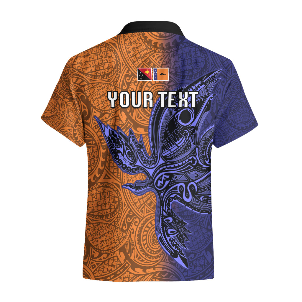 Custom Papua New Guinea New Ireland Province Hawaiian Shirt PNG Birds Of Paradise Polynesian Arty Style LT03 - Polynesian Pride