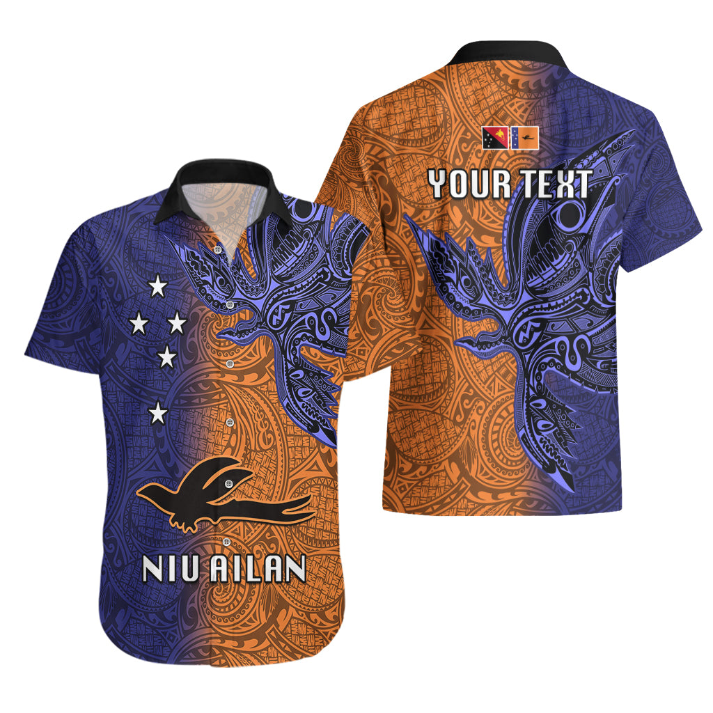 Custom Papua New Guinea New Ireland Province Hawaiian Shirt PNG Birds Of Paradise Polynesian Arty Style LT03 - Polynesian Pride