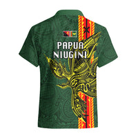 Papua New Guinea Oro Province Hawaiian Shirt PNG Birds Of Paradise Polynesian Arty Style LT03 - Polynesian Pride