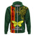 Papua New Guinea Oro Province Hoodie PNG Birds Of Paradise Polynesian Arty Style LT03 - Polynesian Pride