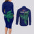 Custom Papua New Guinea Bougainville Couples Matching Long Sleeve Bodycon Dress and Long Sleeve Button Shirts PNG Birds Of Paradise Polynesian Arty Style LT03 - Polynesian Pride