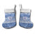 Scottish Christmas Christmas Stocking Scotland Thistle and Celtic Knot White-Blue Color - Polynesian Pride