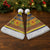 Scottish Christmas Santa Hat Scotland Thistle and Celtic Knot Yellow-Red Color - Polynesian Pride