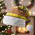 Scottish Christmas Santa Hat Scotland Thistle and Celtic Knot Yellow-Red Color - Polynesian Pride