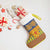 Scottish Christmas Christmas Stocking Scotland Thistle and Celtic Knot Yellow-Red Color - Polynesian Pride