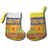 Scottish Christmas Christmas Stocking Scotland Thistle and Celtic Knot Yellow-Red Color - Polynesian Pride