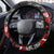 Aotearoa Toitu Te Tiriti Steering Wheel Cover Honoring Te Tiriti o Waitangi Maori Haka