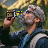 New Zealand Wellington 4 in 1 Can Cooler Tumbler The Capital's Emblems - Flag and Koru Art