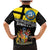New Zealand Wellington Family Matching Mermaid Dress and Hawaiian Shirt The Capital's Emblems Flag and Koru Art