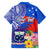 Personalised Samoa Coat Of Arms Family Matching Puletasi Dress and Hawaiian Shirt Hibiscus Polynesian Tattoo Pattern LT03 - Polynesian Pride