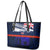 New Zealand and Australia ANZAC Day Leather Tote Bag Lest We Forget Red Poppy Flowers and Soldier LT03 - Polynesian Pride