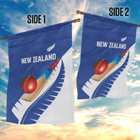 New Zealand Cricket Garden Flag Kiwi Birds Haka Dance Blue Fern Sporty Style LT03 - Polynesian Pride