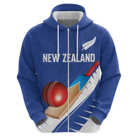 Custom New Zealand Cricket Hoodie Kiwi Birds Haka Dance Blue Fern Sporty Style LT03 - Polynesian Pride