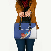New Zealand Cricket Leather Bag Kiwi Birds Haka Dance Blue Fern Sporty Style LT03 - Polynesian Pride