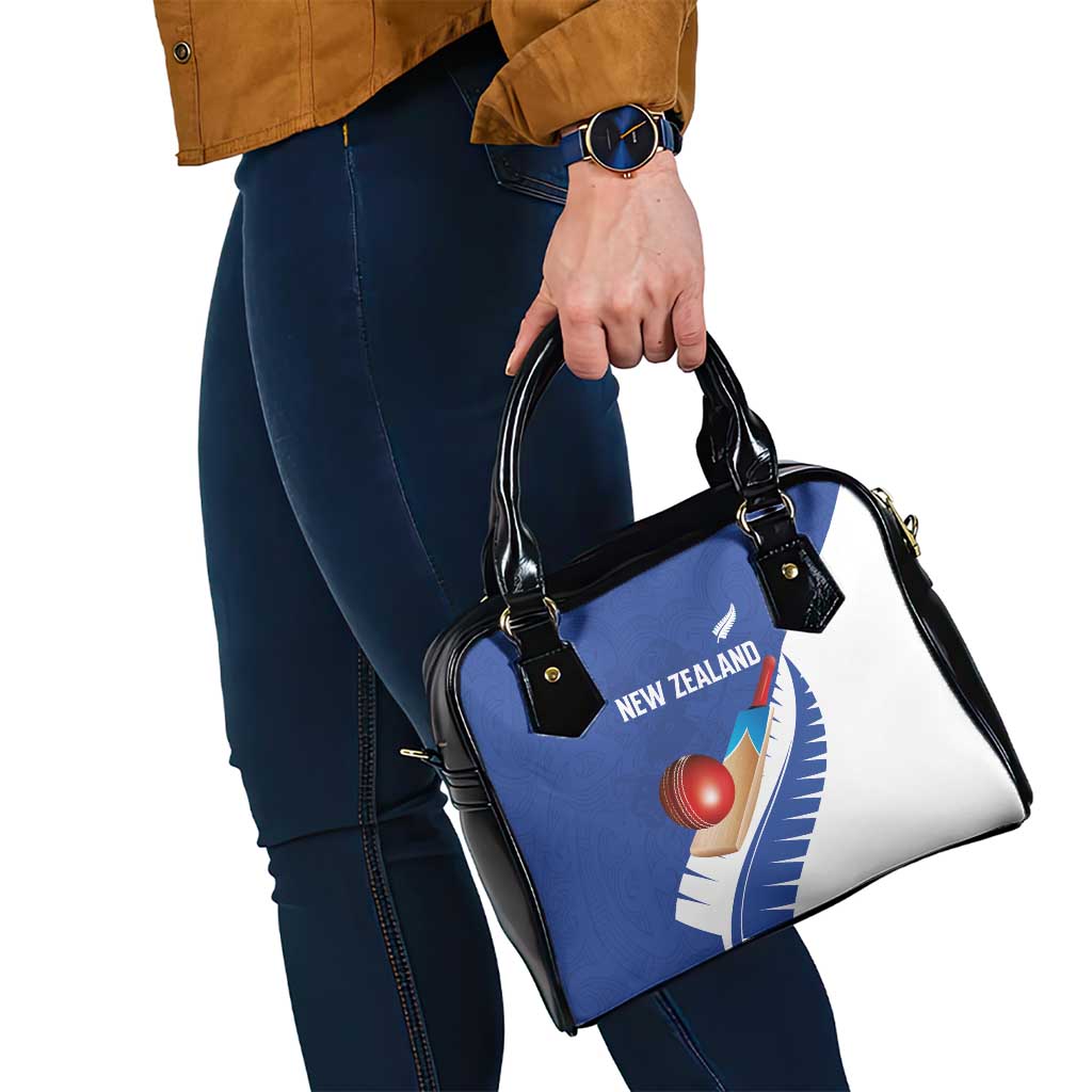 New Zealand Cricket Shoulder Handbag Kiwi Birds Haka Dance Blue Fern Sporty Style LT03 - Polynesian Pride