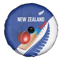 New Zealand Cricket Spare Tire Cover Kiwi Birds Haka Dance Blue Fern Sporty Style LT03 - Polynesian Pride