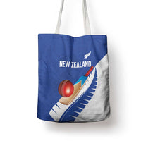 New Zealand Cricket Tote Bag Kiwi Birds Haka Dance Blue Fern Sporty Style LT03 - Polynesian Pride