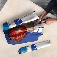 New Zealand Cricket Umbrella Kiwi Birds Haka Dance Blue Fern Sporty Style LT03 - Polynesian Pride