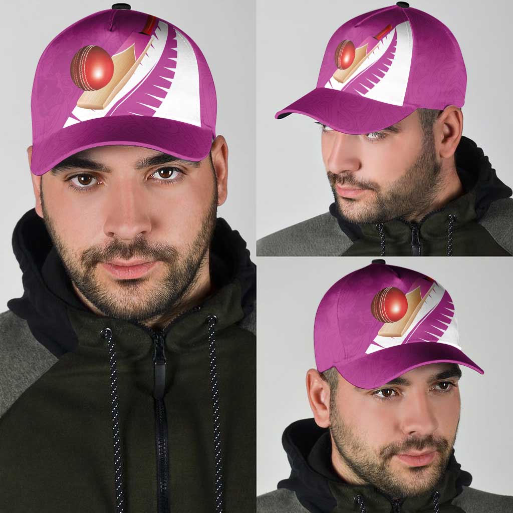 New Zealand Cricket Classic Cap Kiwi Birds Haka Dance Pink Fern Sporty Style LT03 - Polynesian Pride