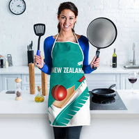New Zealand Cricket Apron Kiwi Birds Haka Dance Turquoise Fern Sporty Style LT03 - Polynesian Pride