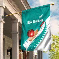 New Zealand Cricket Garden Flag Kiwi Birds Haka Dance Turquoise Fern Sporty Style LT03 House Flag Turquoise - Polynesian Pride