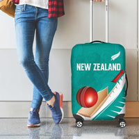 New Zealand Cricket Luggage Cover Kiwi Birds Haka Dance Turquoise Fern Sporty Style LT03 - Polynesian Pride