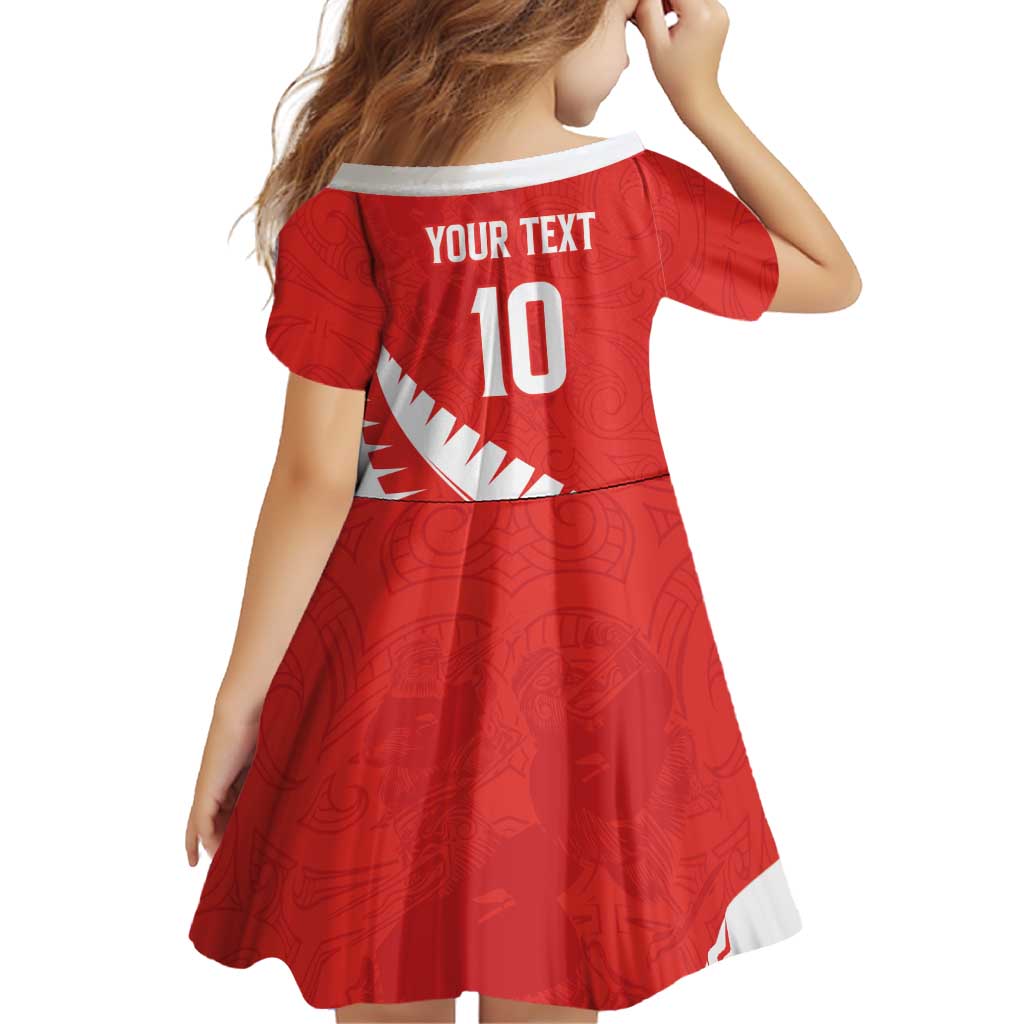 Custom New Zealand Cricket Family Matching Mermaid Dress and Hawaiian Shirt Kiwi Birds Haka Dance Red Fern Sporty Style LT03 - Polynesian Pride