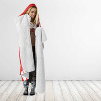 New Zealand Cricket Hooded Blanket Kiwi Birds Haka Dance Red Fern Sporty Style LT03 - Polynesian Pride