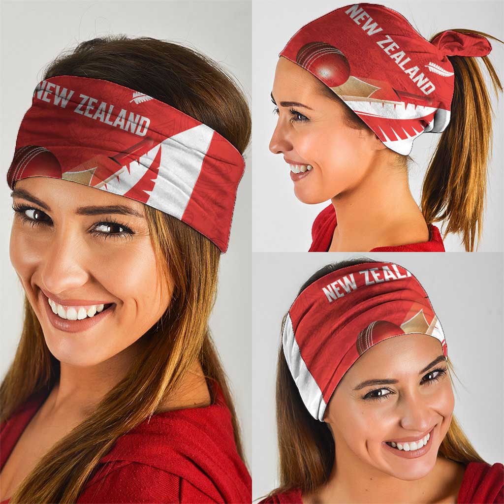 New Zealand Cricket Neck Gaiter Kiwi Birds Haka Dance Red Fern Sporty Style LT03 - Polynesian Pride