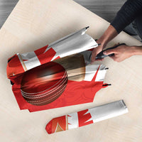 New Zealand Cricket Umbrella Kiwi Birds Haka Dance Red Fern Sporty Style LT03 - Polynesian Pride