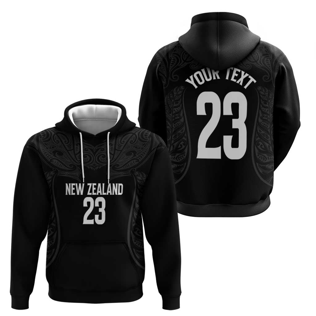 New Zealand Basketball Ta Moko Tribal Custom Hoodie