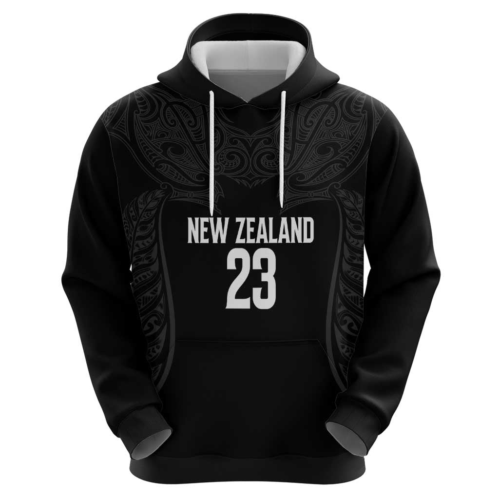 New Zealand Basketball Ta Moko Tribal Custom Hoodie