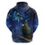 New Zealand Tui Bird Matariki Hoodie Maori New Year with Galaxy Fern