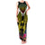 Hawaii Kanaka Maoli Family Matching Tank Maxi Dress and Hawaiian Shirt Double Shark and Hibiscus Flowers
