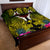 Hawaii Kanaka Maoli Quilt Bed Set Double Shark and Hibiscus Flowers