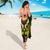 Hawaii Kanaka Maoli Sarong Double Shark and Hibiscus Flowers