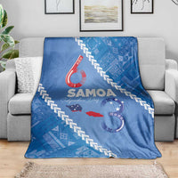 Samoa Independence Day Blanket Anniversary 63th-Siapo Art