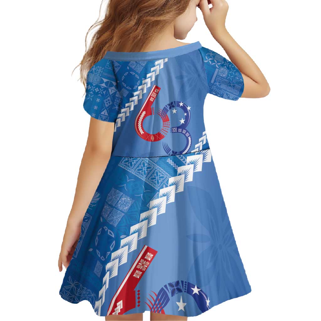 Samoa Independence Day Family Matching Off Shoulder Maxi Dress and Hawaiian Shirt Anniversary 63th-Siapo Art