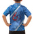 Samoa Independence Day Family Matching Short Sleeve Bodycon Dress and Hawaiian Shirt Anniversary 63th-Siapo Art