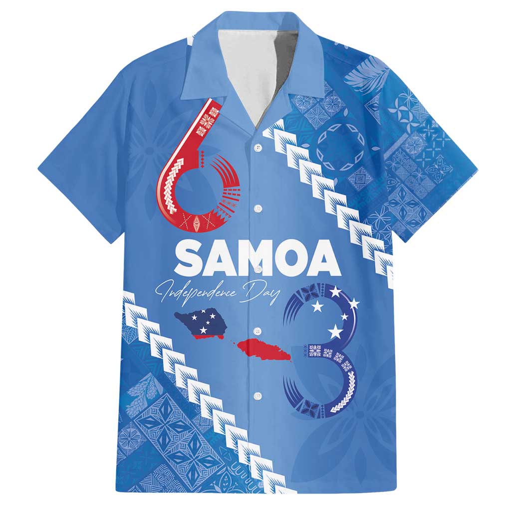 Samoa Independence Day Family Matching Tank Maxi Dress and Hawaiian Shirt Anniversary 63th-Siapo Art